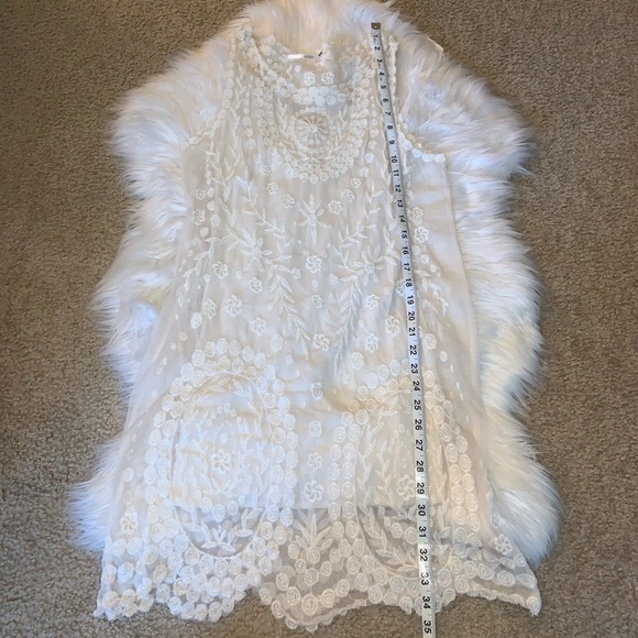 Free People Floral Embroidered Dress XS - Picture 4 of 8